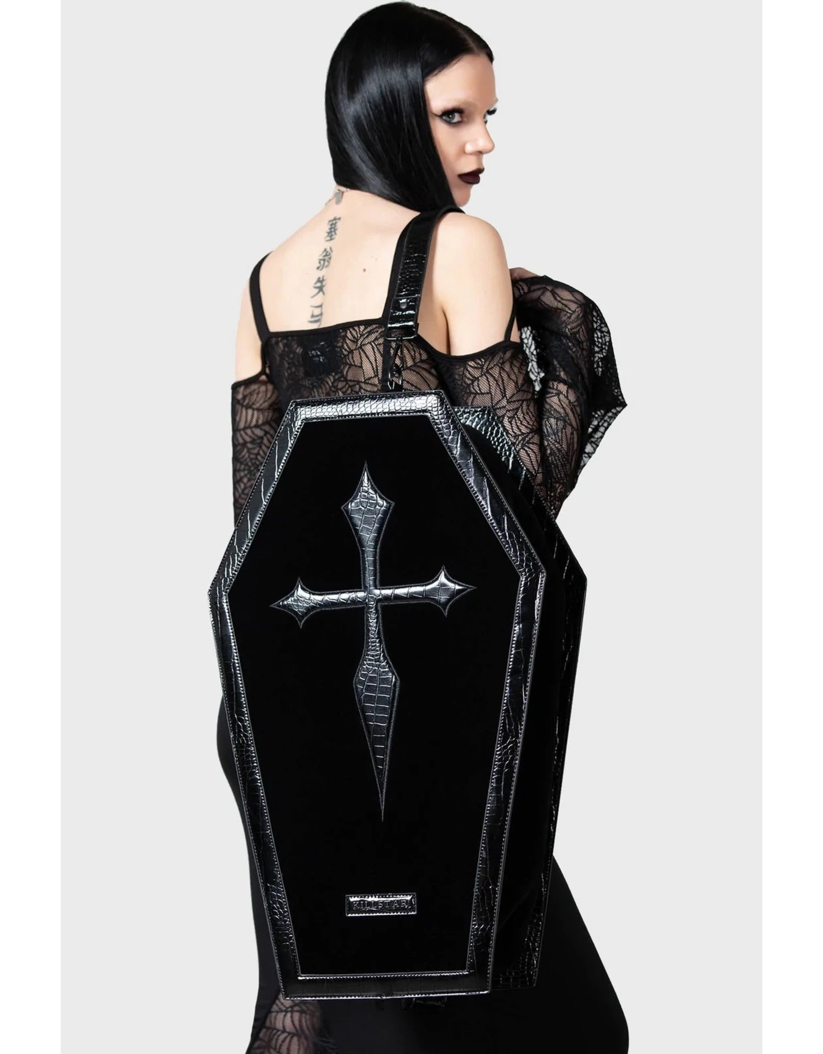 Killstar Killstar bags and accessories - Killstar In Ur Web Coffin Weekender