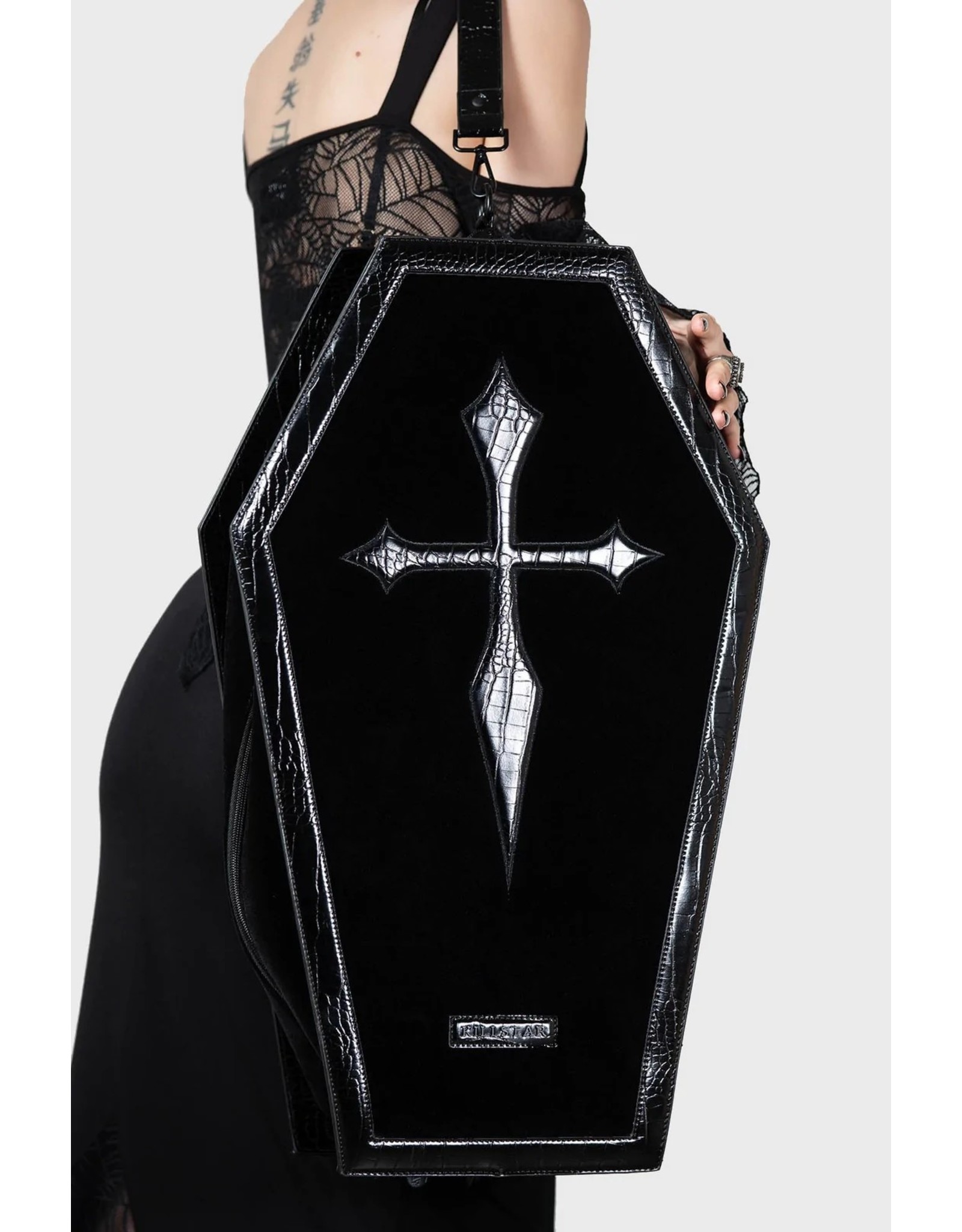 Killstar Killstar bags and accessories - Killstar In Ur Web Coffin Weekender