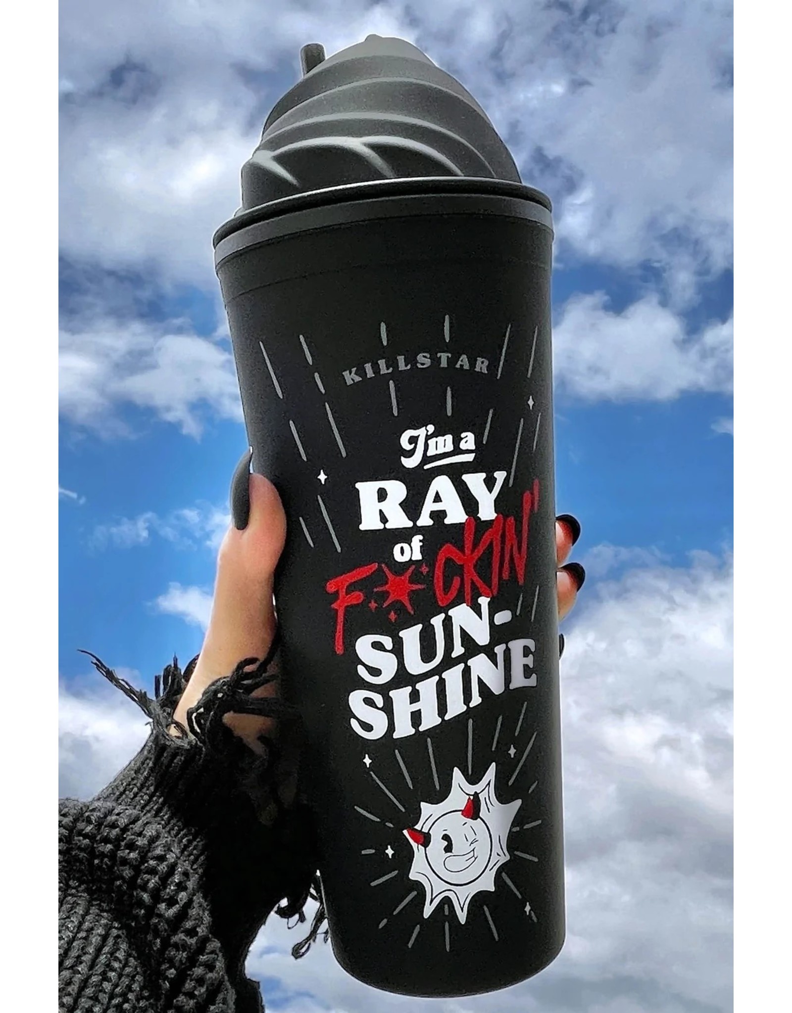 Killstar Drinkware - Killstar Ray Of Sunshine Cold Brew Cup