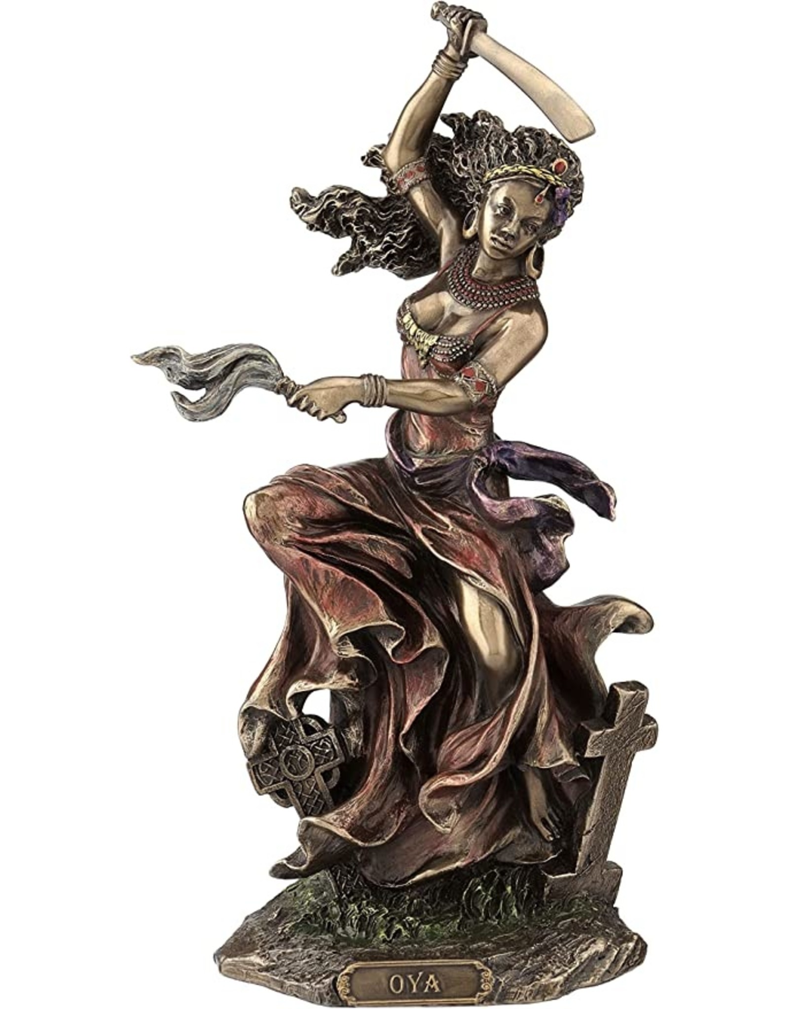 Veronese Design Giftware Figurines Collectables - Oya African goddess of the Wind of Change