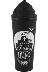 Killstar Drinkware - Killstar Never Trust The Living Cold Brew Cup