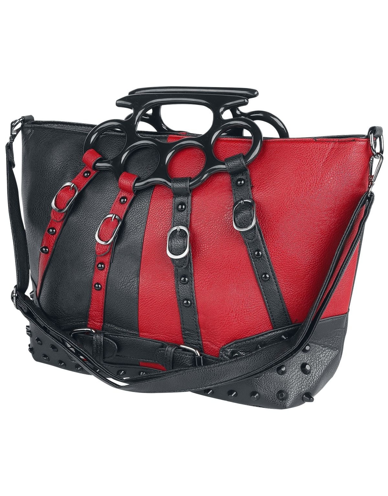 Poizen Industries Gothic bags Steampunk bags - Harley Boxing Bracket Handbag Poizen Industries