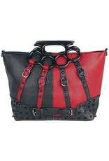 Poizen Industries Gothic bags Steampunk bags - Harley Boxing Bracket Handbag Poizen Industries