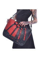 Poizen Industries Gothic bags Steampunk bags - Harley Boxing Bracket Handbag Poizen Industries