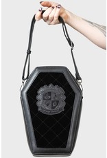 Killstar Gothic bags Steampunk bags -   Killstar Otherworld Coffin Backpack - Handbag