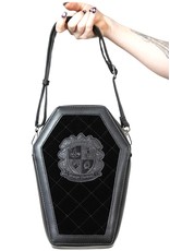 Killstar Gothic bags Steampunk bags -   Killstar Otherworld Coffin Backpack - Handbag