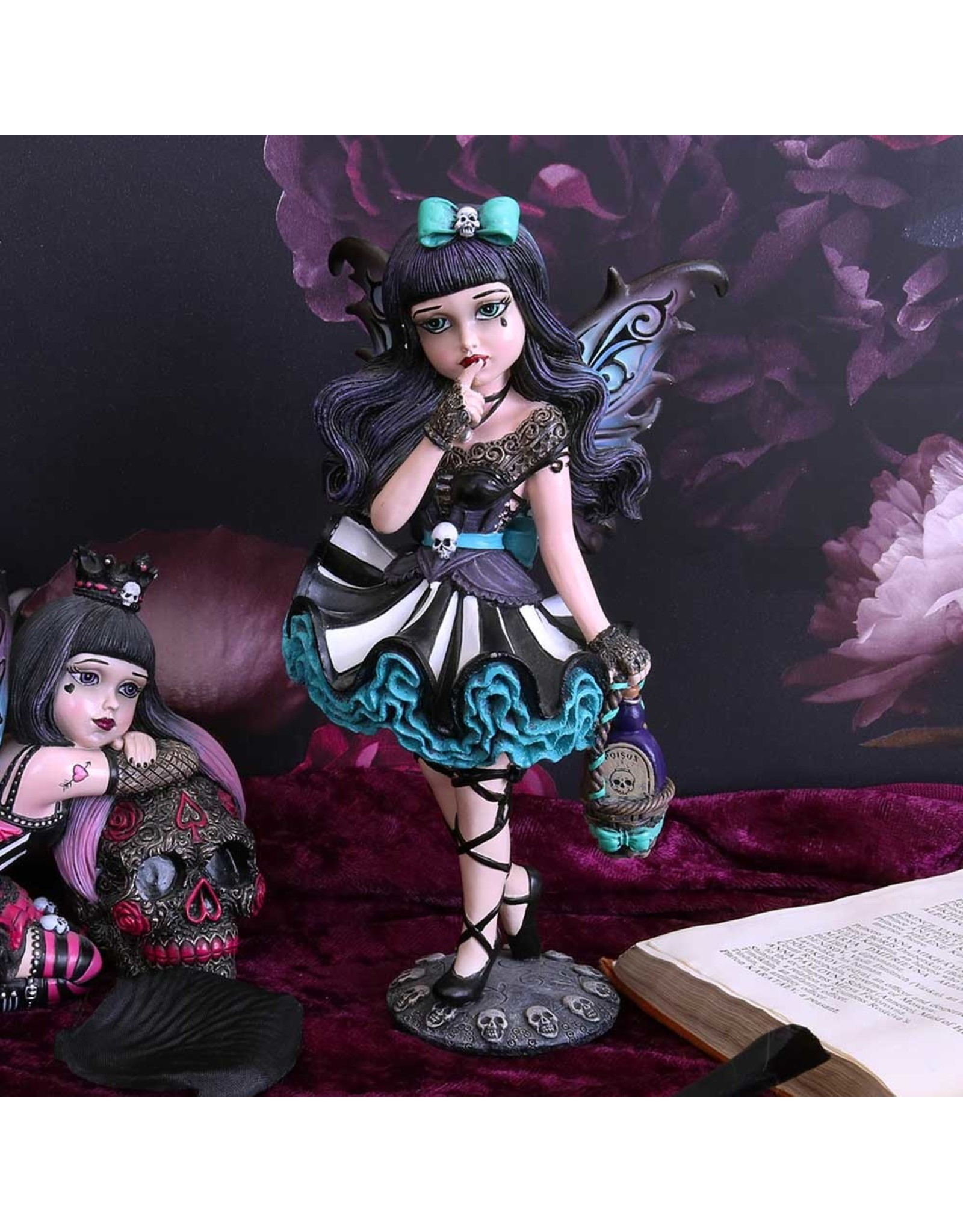 NemesisNow Giftware & Lifestyle - Little Shadows Adeline Gothic Fairy Figurine