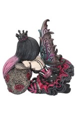 NemesisNow Giftware & Lifestyle - Little Shadows Lolita  Gothic Fairy and Sugar Skull Figurine