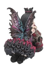 NemesisNow Giftware & Lifestyle - Little Shadows Lolita  Gothic Fairy and Sugar Skull Figurine