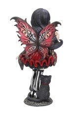 NemesisNow Giftware & Lifestyle - Little Shadows Hazel Gothic Cat Fairy Figurine