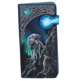 NemesisNow Guidance Wolves Embossed Purse Lisa Parker