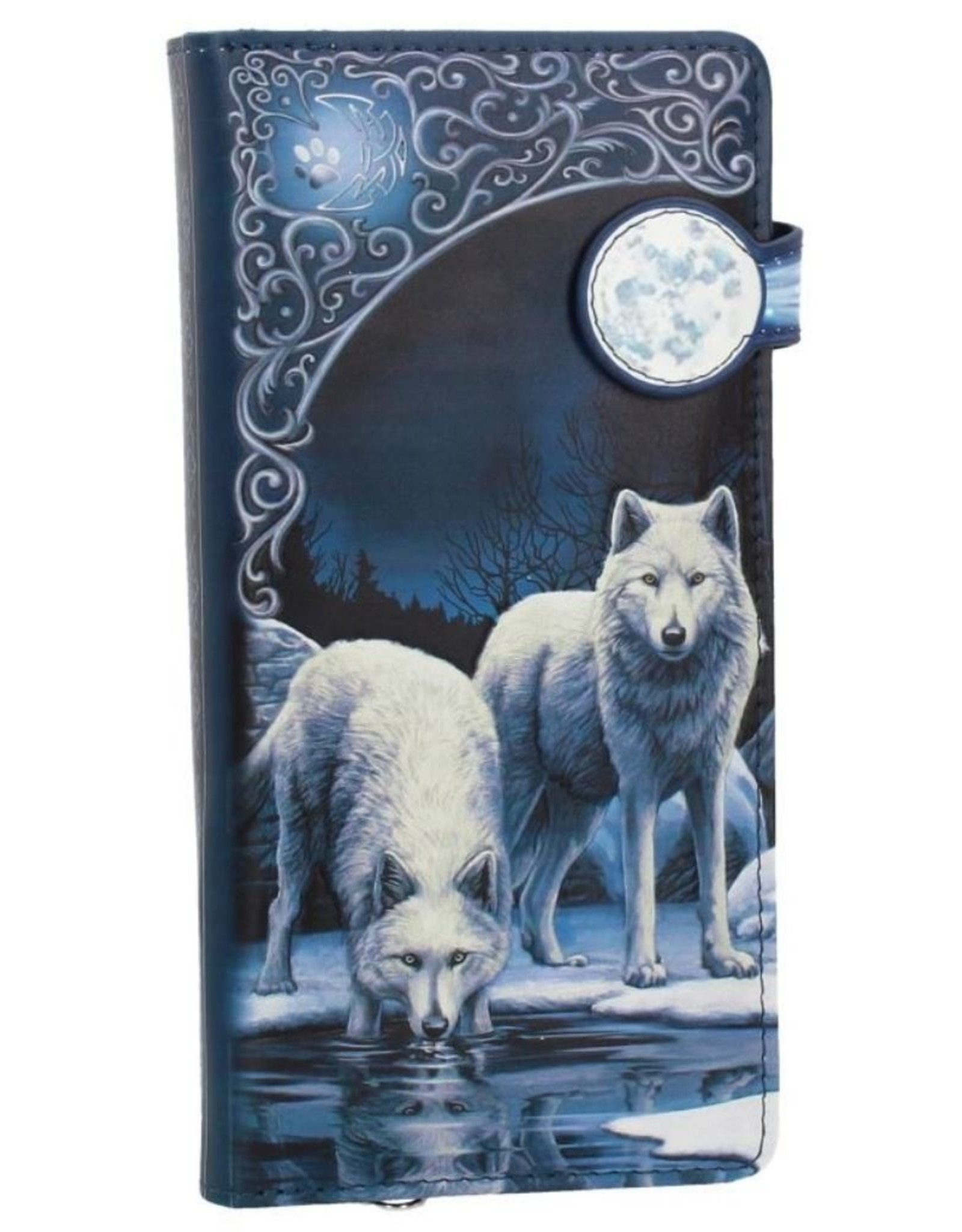 NemesisNow Gothic portemonnees - Warriors of Winter Wolf Portemonnee  Lisa Parker