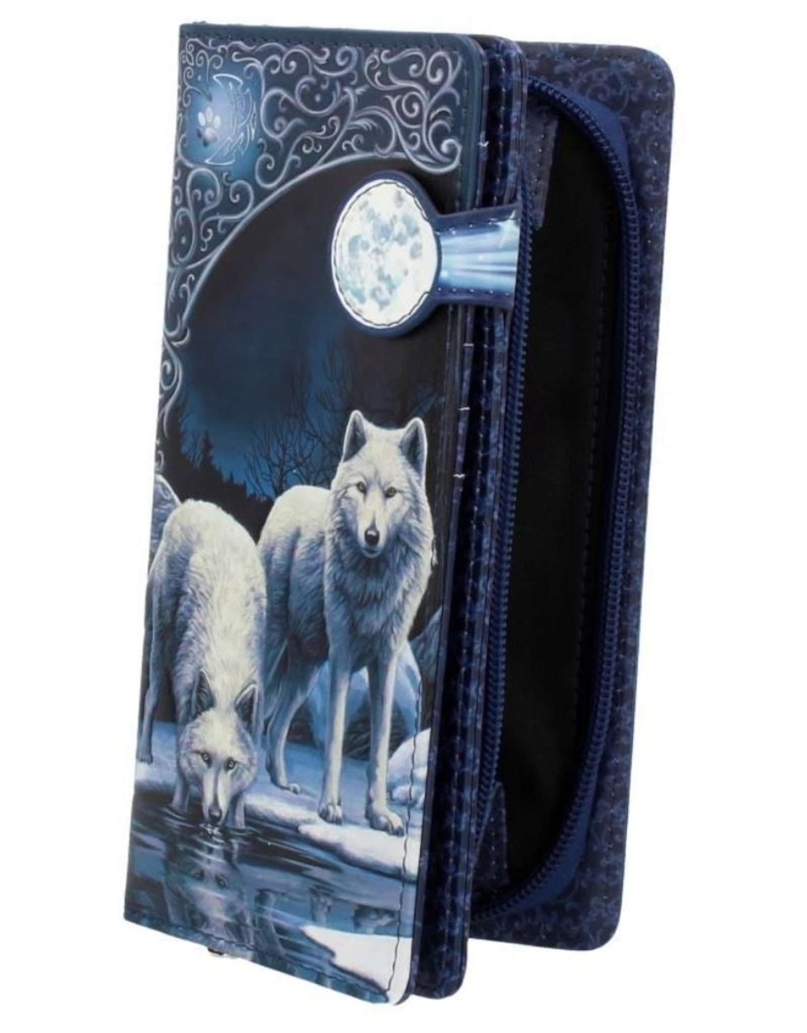 NemesisNow Gothic wallets and purses -  Warriors of Winter Wolf Purse  Lisa Parker