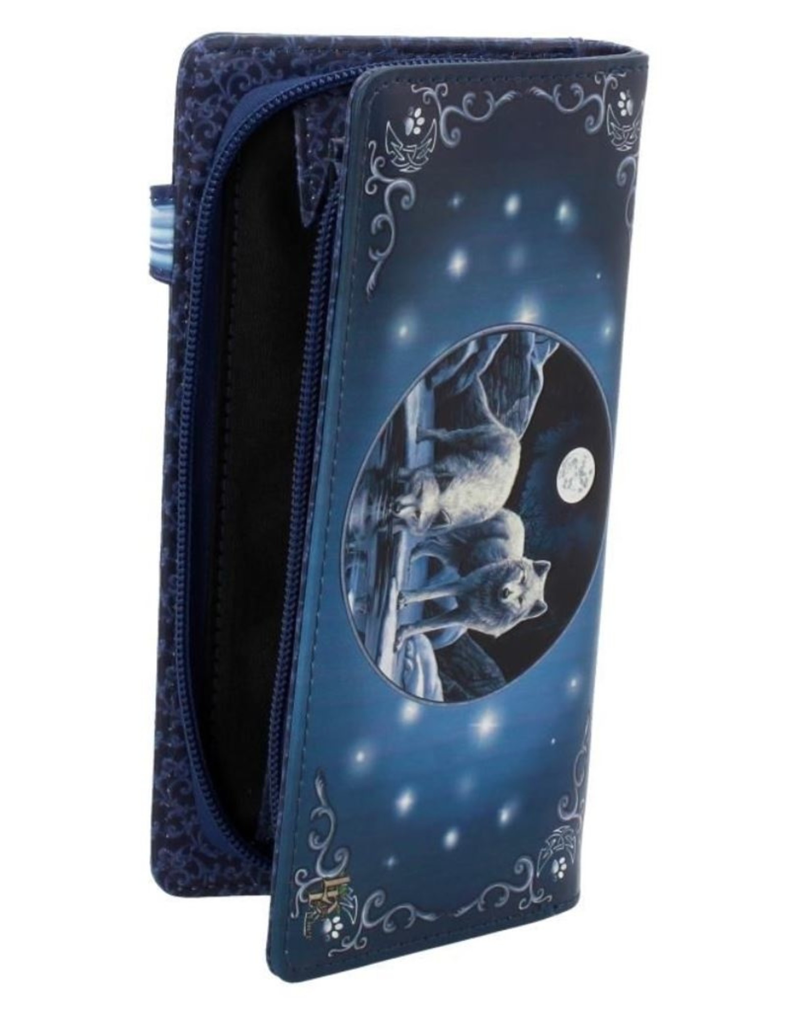 NemesisNow Gothic wallets and purses -  Warriors of Winter Wolf Purse  Lisa Parker