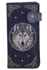 NemesisNow Gothic wallets and purses -  Wild One Wolf Embossed Purse Wallet Lisa Parker