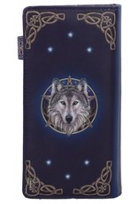 NemesisNow Gothic wallets and purses -  Wild One Wolf Embossed Purse Wallet Lisa Parker
