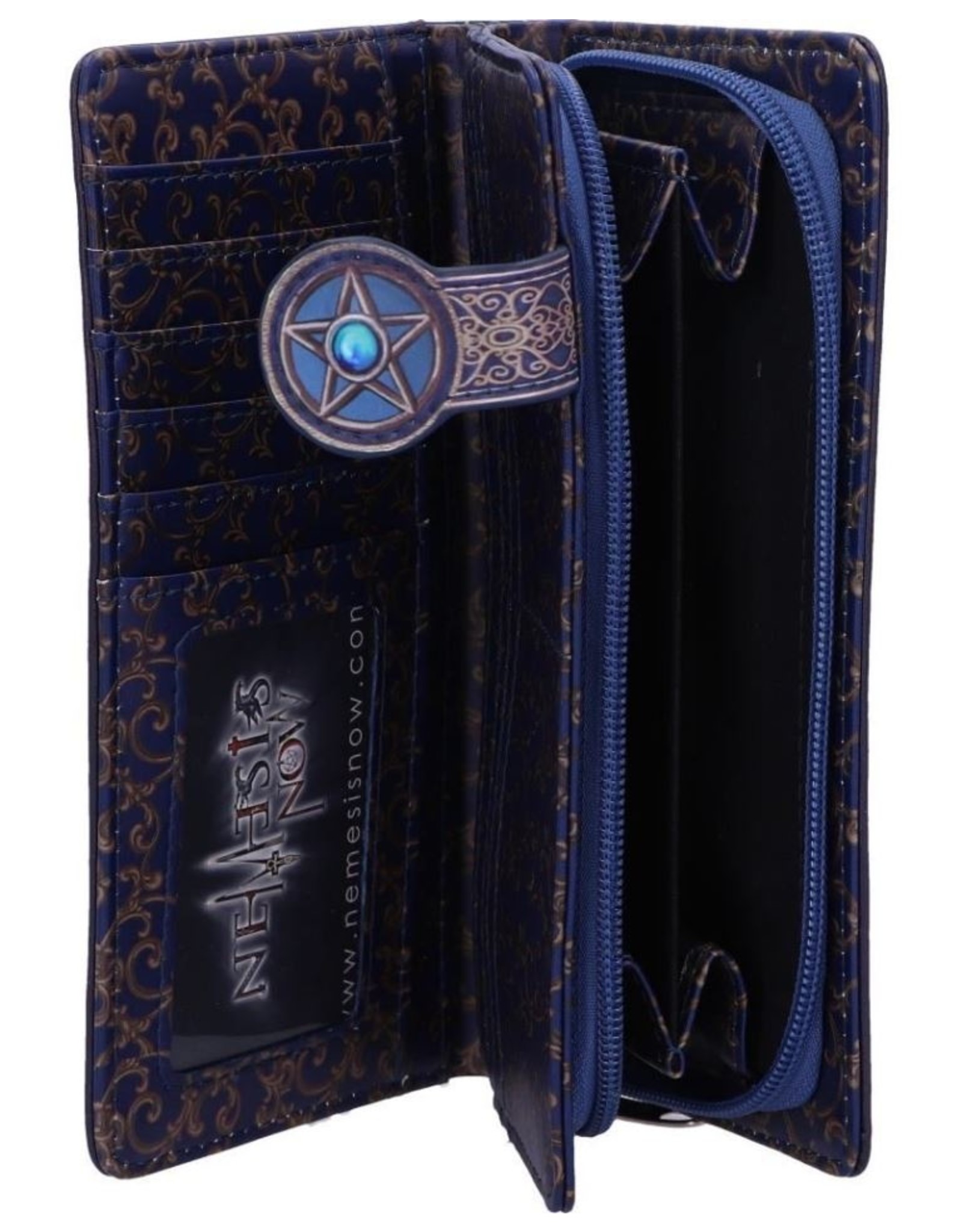 NemesisNow Gothic wallets and purses -  Wild One Wolf Embossed Purse Wallet Lisa Parker