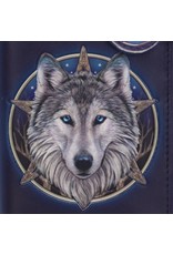 NemesisNow Gothic portemonnees - Wild One Wolf Reliëf Portemonnee Lisa Parker