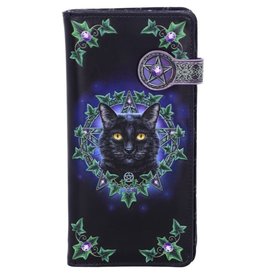 NemesisNow The Charmed One Pentagram Cat Embossed Purse Lisa Parker