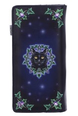 NemesisNow Gothic wallets and purses - The Charmed One Pentagram Cat Embossed Purse Lisa Parker