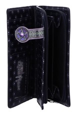 NemesisNow Gothic wallets and purses - The Charmed One Pentagram Cat Embossed Purse Lisa Parker