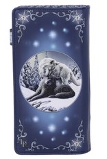 NemesisNow Gothic wallets and purses - Snow Kisses Wolf Embossed Purse Lisa Parker