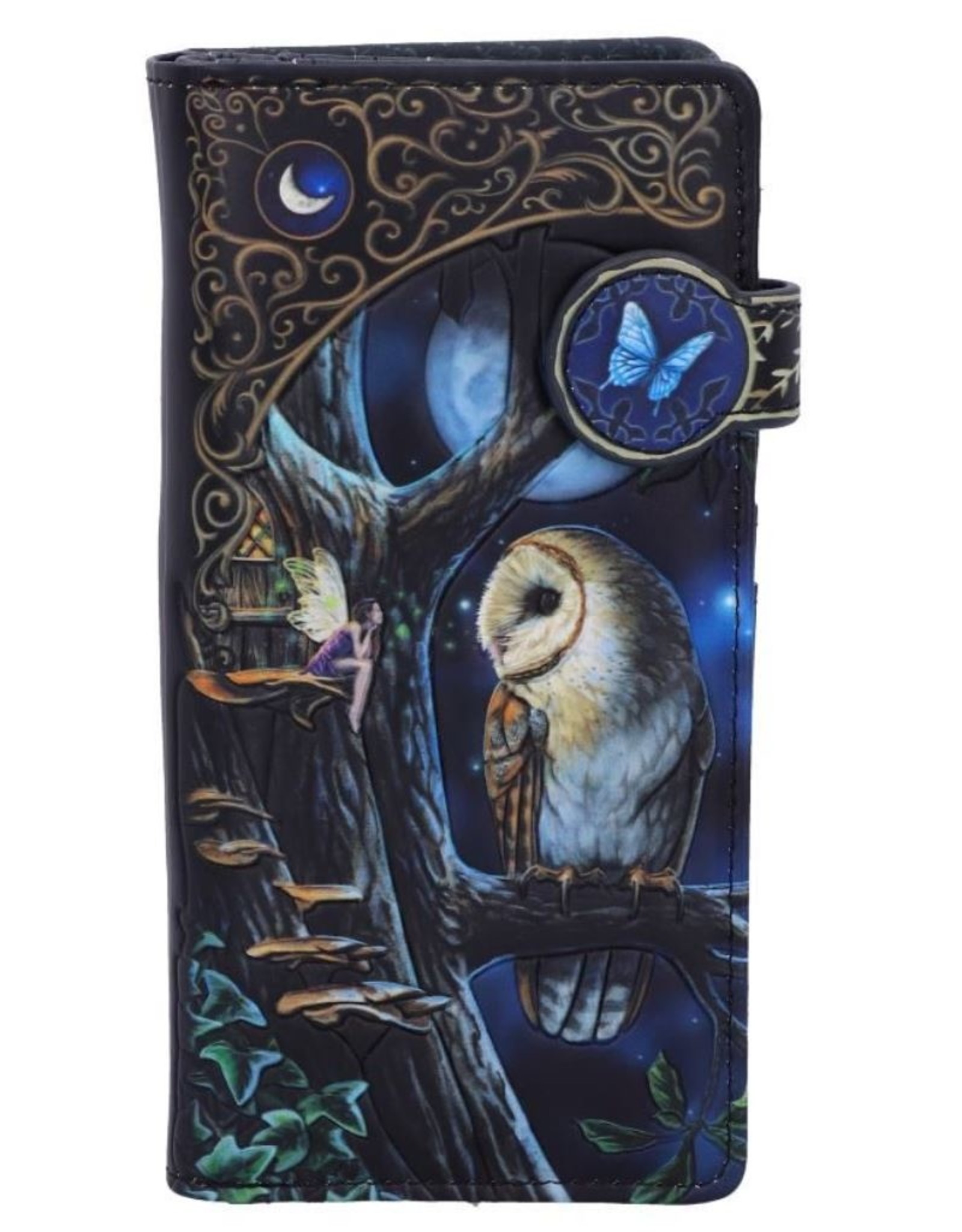 NemesisNow Gothic wallets and purses - Fairy Tales Embossed Purse Lisa Parker Fairy and Owl