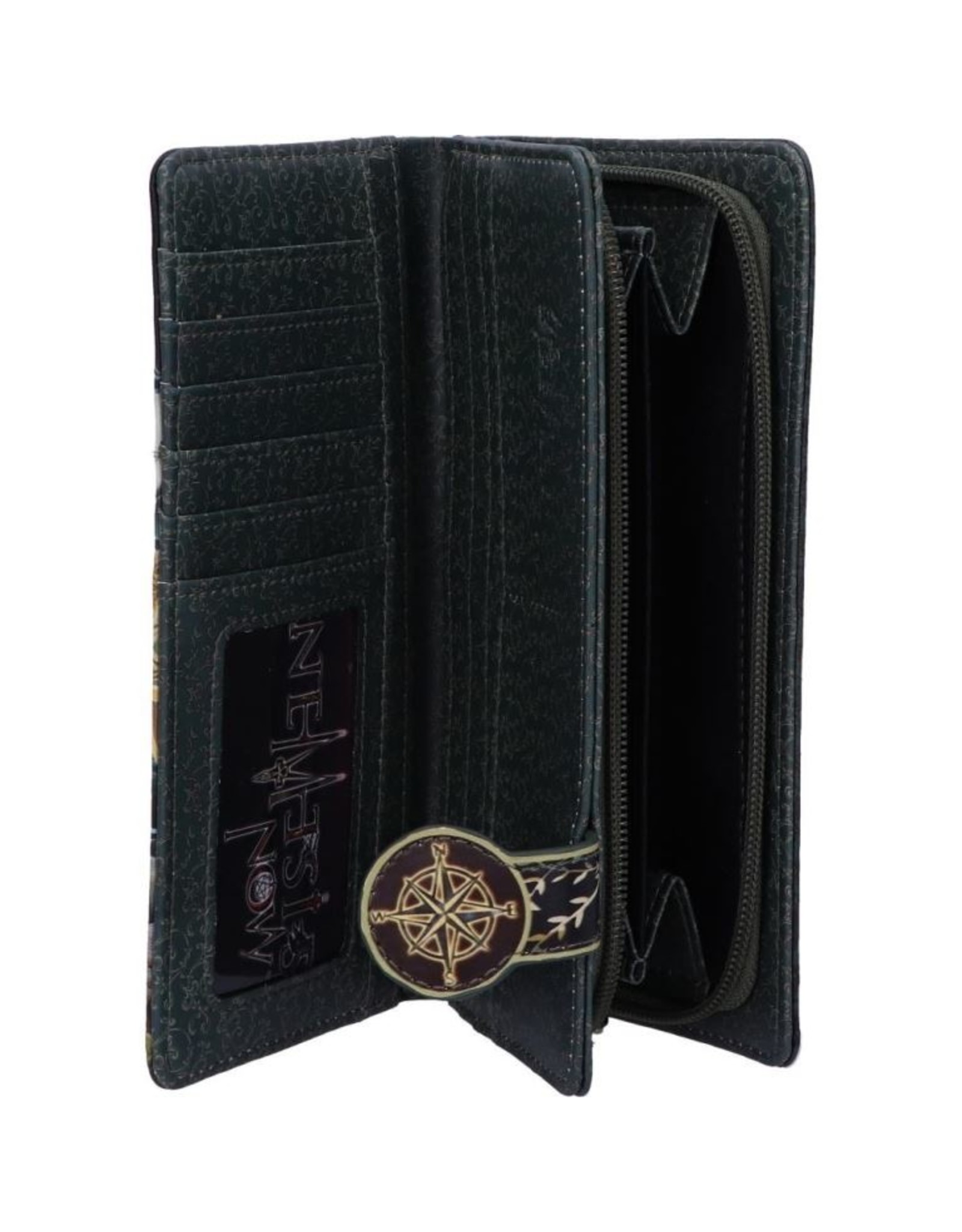 NemesisNow Gothic wallets and purses - Lisa Parker Adventure Awaits Calico Cat Ship Embossed Purse