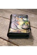 NemesisNow Gothic wallets and purses - Lisa Parker Adventure Awaits Calico Cat Ship Embossed Purse