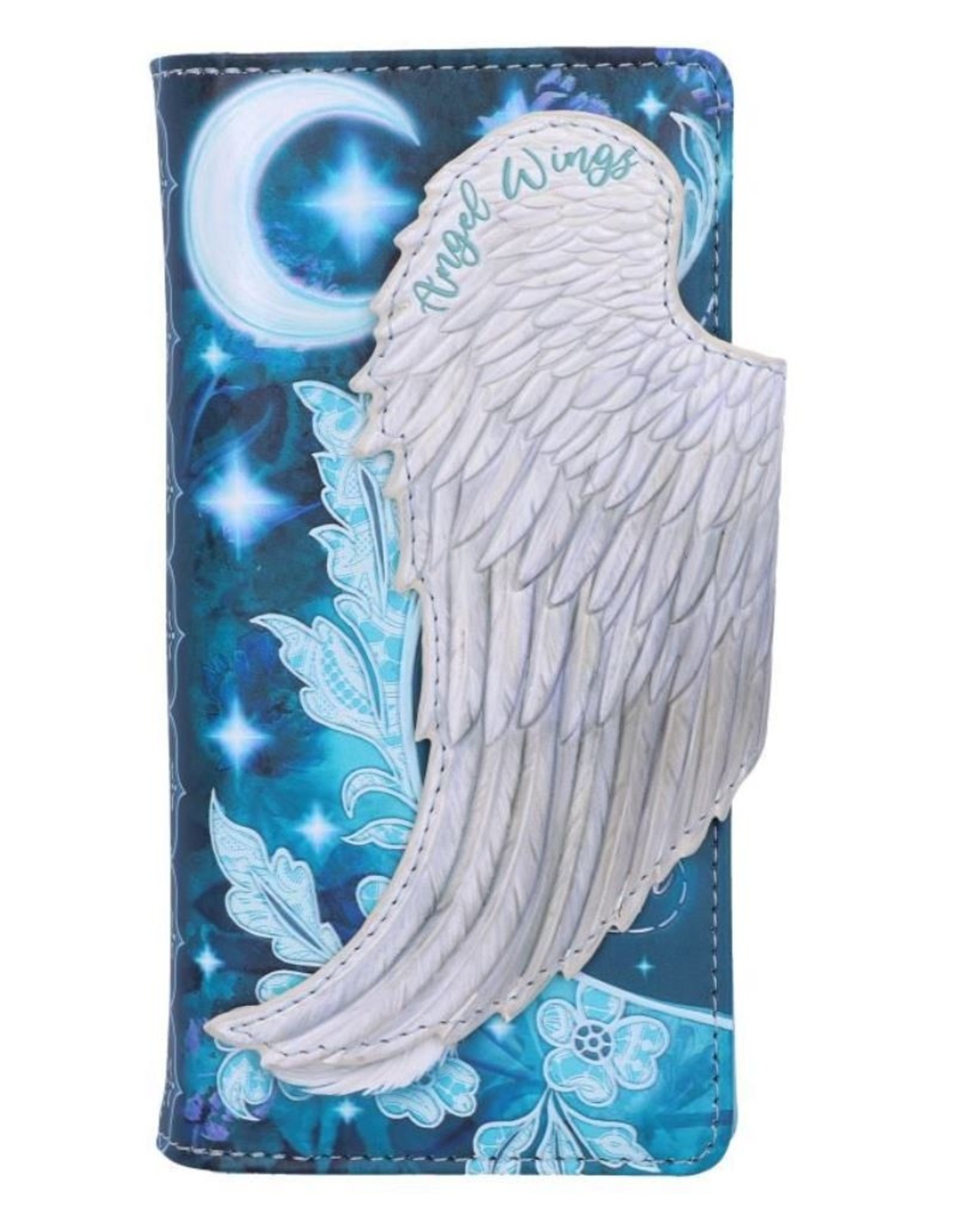 NemesisNow Gothic wallets and purses - Angel Wings Embossed Purse Nemesis Now
