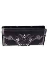 NemesisNow Gothic wallets and purses - Pawzuph Baphomet Cat Embossed Purse