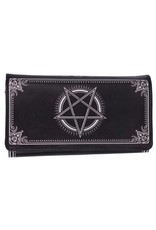 NemesisNow Gothic wallets and purses - Pawzuph Baphomet Cat Embossed Purse