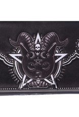 NemesisNow Gothic wallets and purses - Pawzuph Baphomet Cat Embossed Purse