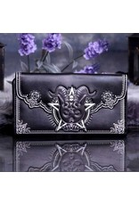 NemesisNow Gothic wallets and purses - Pawzuph Baphomet Cat Embossed Purse