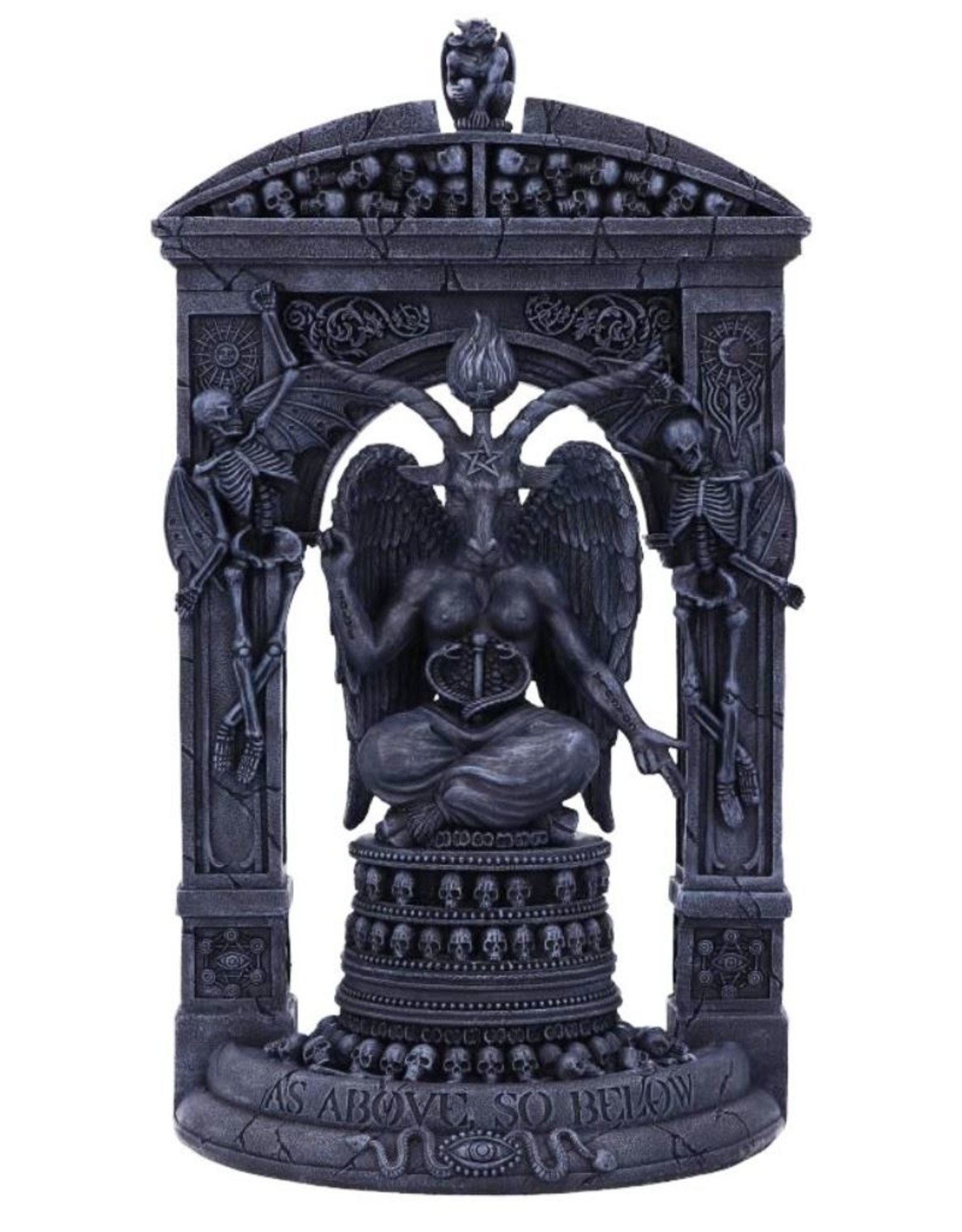 NemesisNow Giftware & Lifestyle - Baphomet's Tempel Ornament 28cm - Nemesis Now