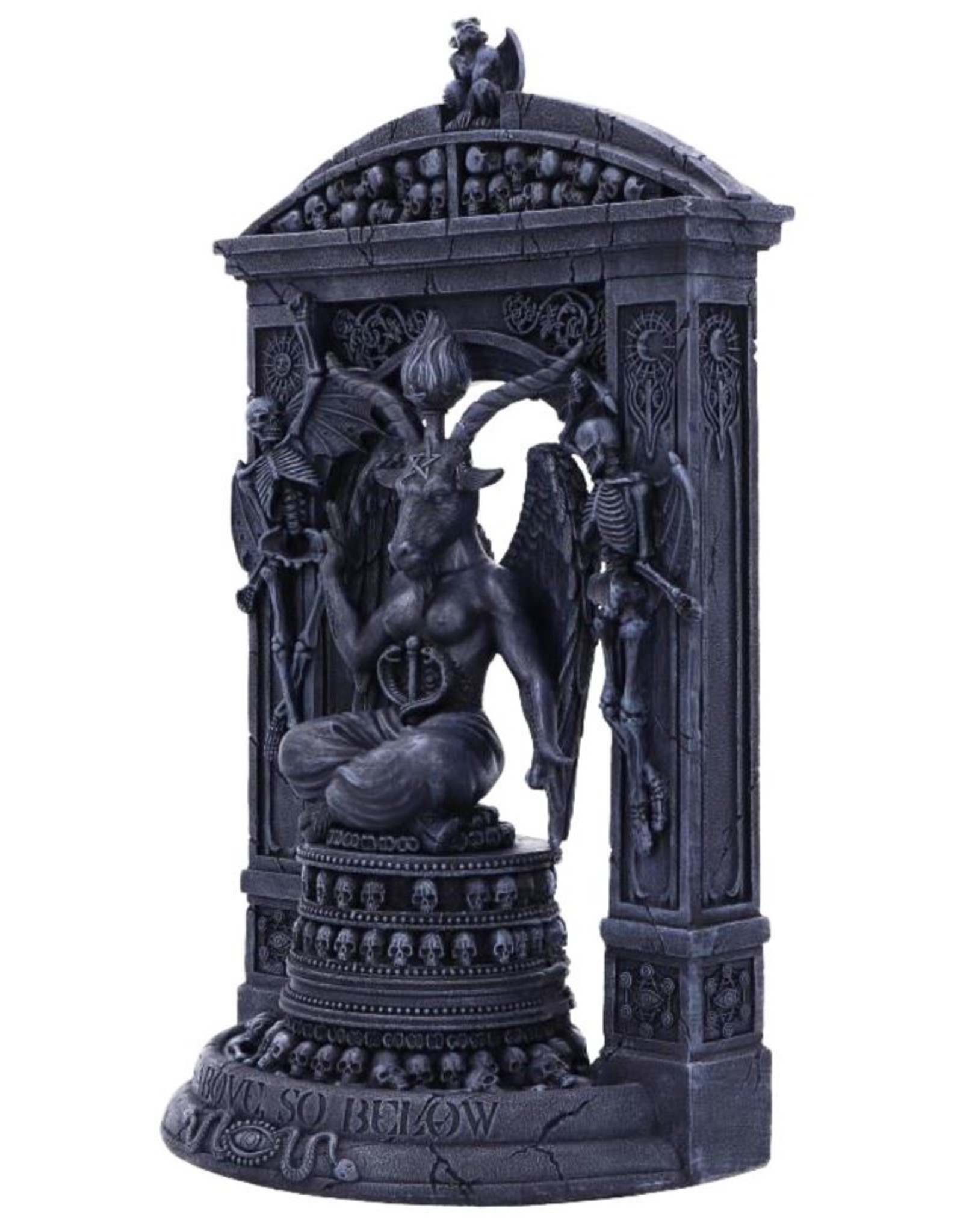 NemesisNow Giftware & Lifestyle - Baphomet's Temple Ornament 28cm - Nemesis Now