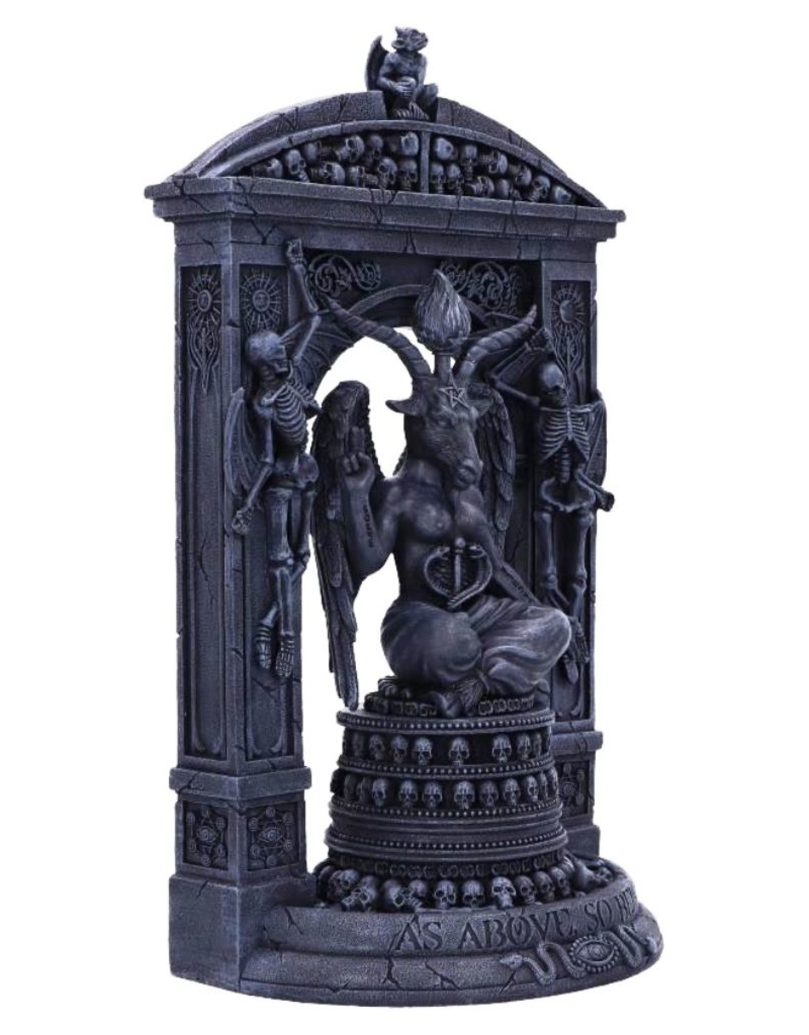 NemesisNow Giftware & Lifestyle - Baphomet's Temple Ornament 28cm - Nemesis Now