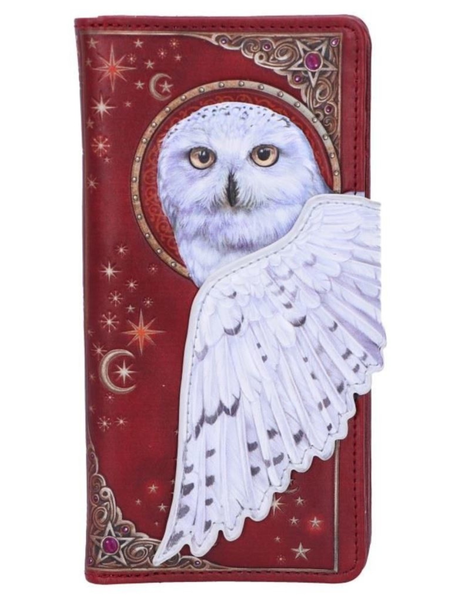 NemesisNow Gothic wallets and purses - Magical Flight Owl Embossed Purse Nemesis Now