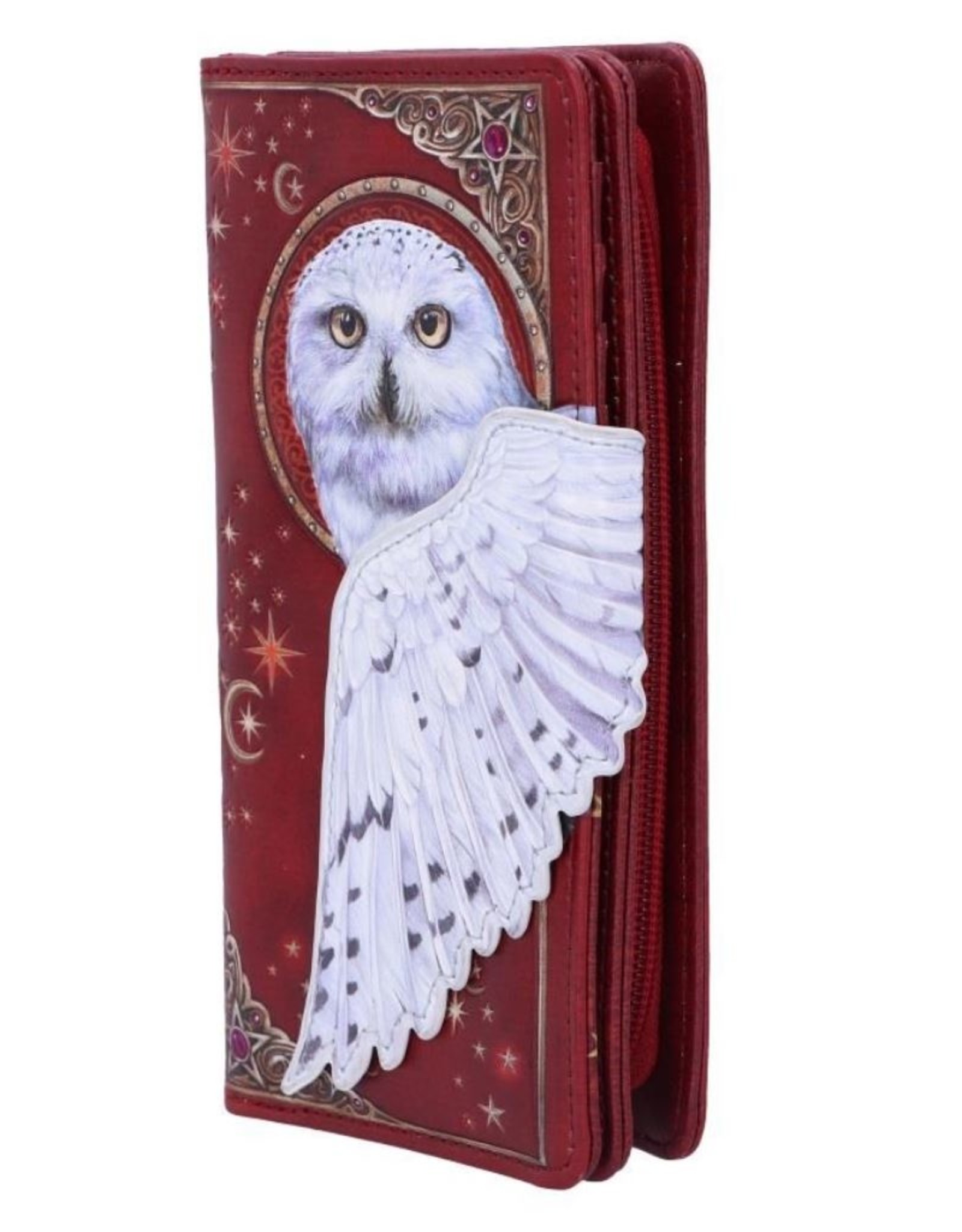 NemesisNow Gothic wallets and purses - Magical Flight Owl Embossed Purse Nemesis Now