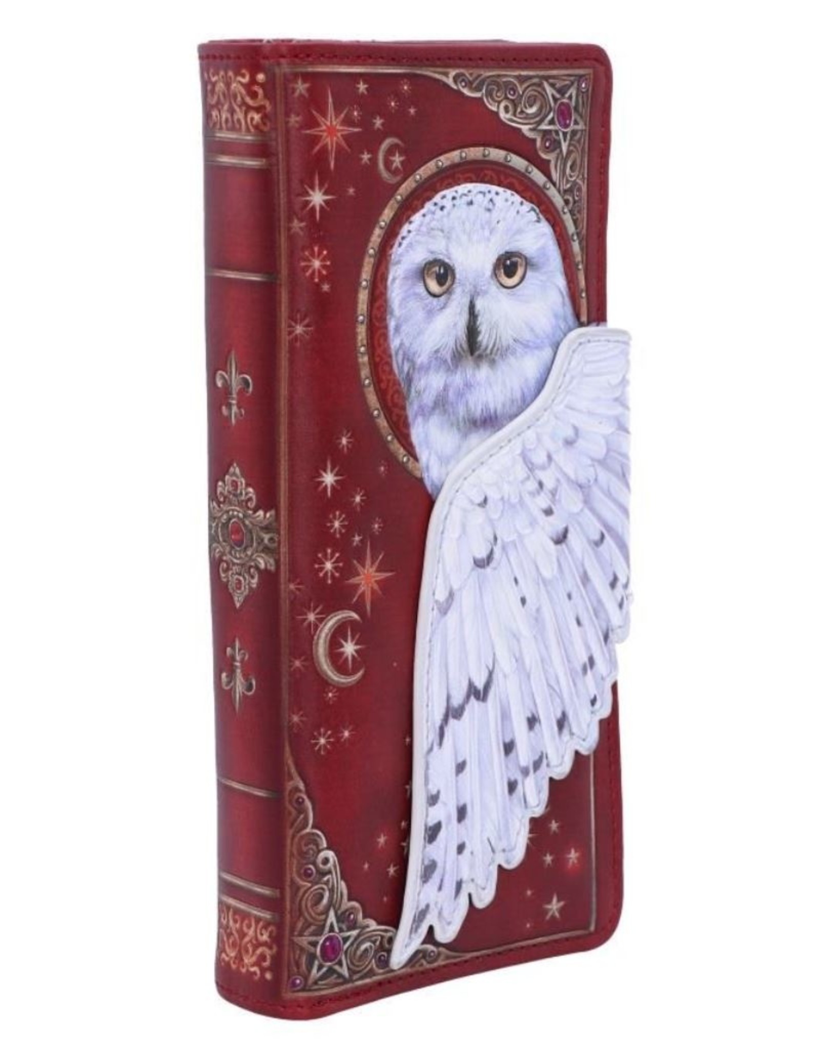 NemesisNow Gothic wallets and purses - Magical Flight Owl Embossed Purse Nemesis Now