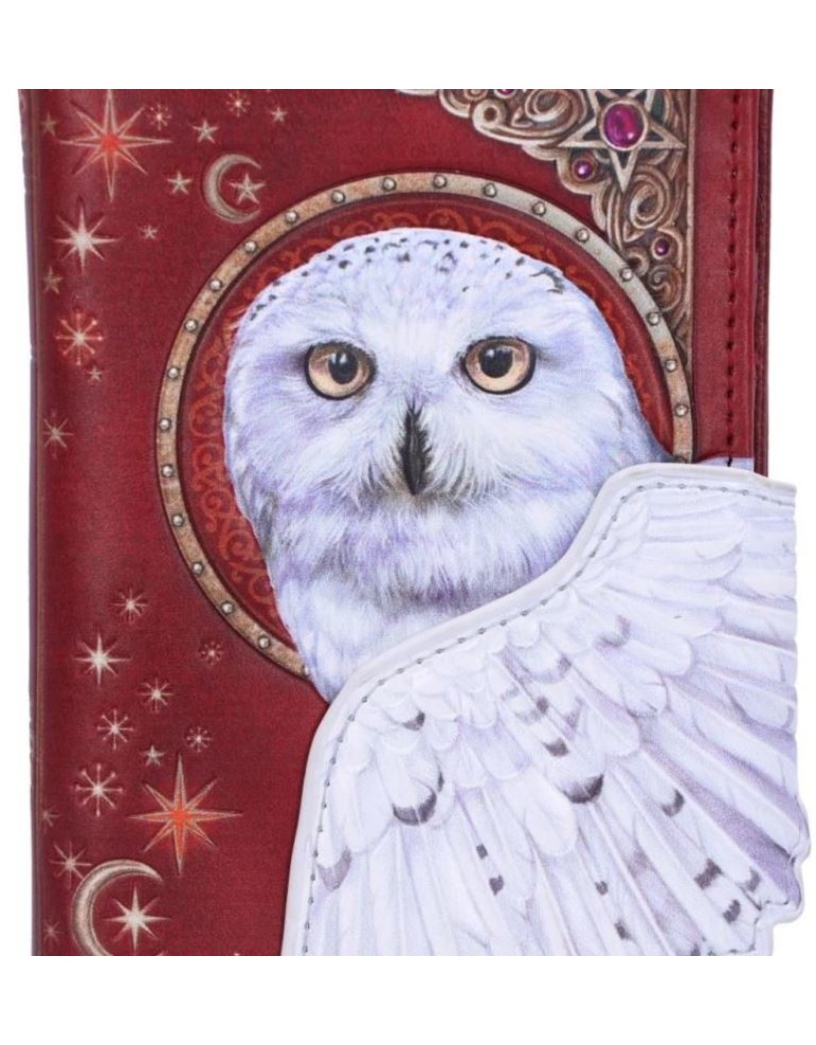 NemesisNow Gothic wallets and purses - Magical Flight Owl Embossed Purse Nemesis Now