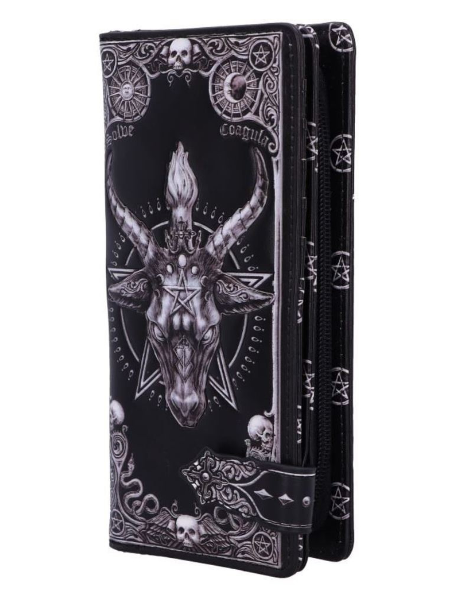 NemesisNow Gothic portemonnees - Baphomet Reliëf Portemonnee Nemesis Now