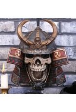 NemesisNow Giftware & Lifestyle - Kabuto Armoured Samurai Skull Wall Plaque