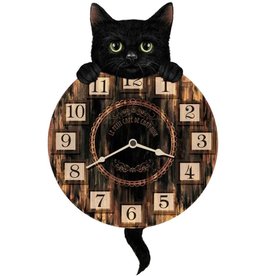 NemesisNow Kitten Tickin' Cat Pendulum Clock Nemesis Now