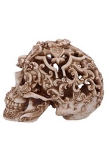 NemesisNow Giftware Figurines Collectables - Gothic Carved Skull Rococo 19cm