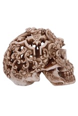 NemesisNow Giftware Figurines Collectables - Gothic Carved Skull Rococo 19cm