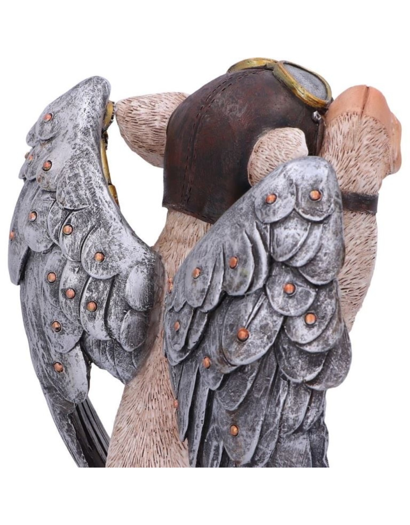 Alator Giftware Beelden Collectables - Steampunk Varken Piloot beeldje Porky Pilot 23cm