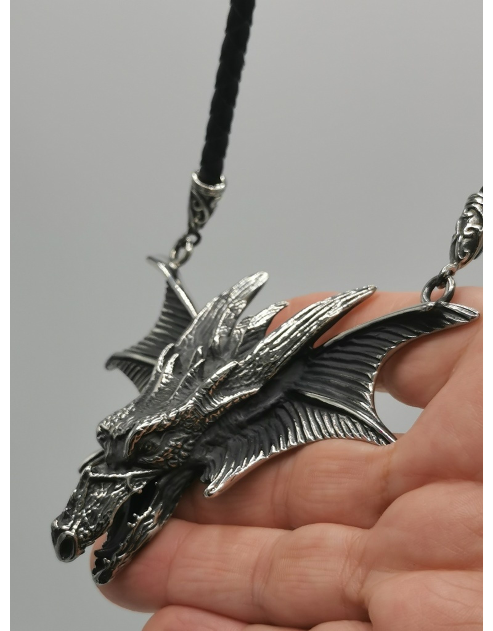 Alchemy Gothic jewellery Steampunk jewellery - Dance of the Dragons Necklace - Jawbreaker