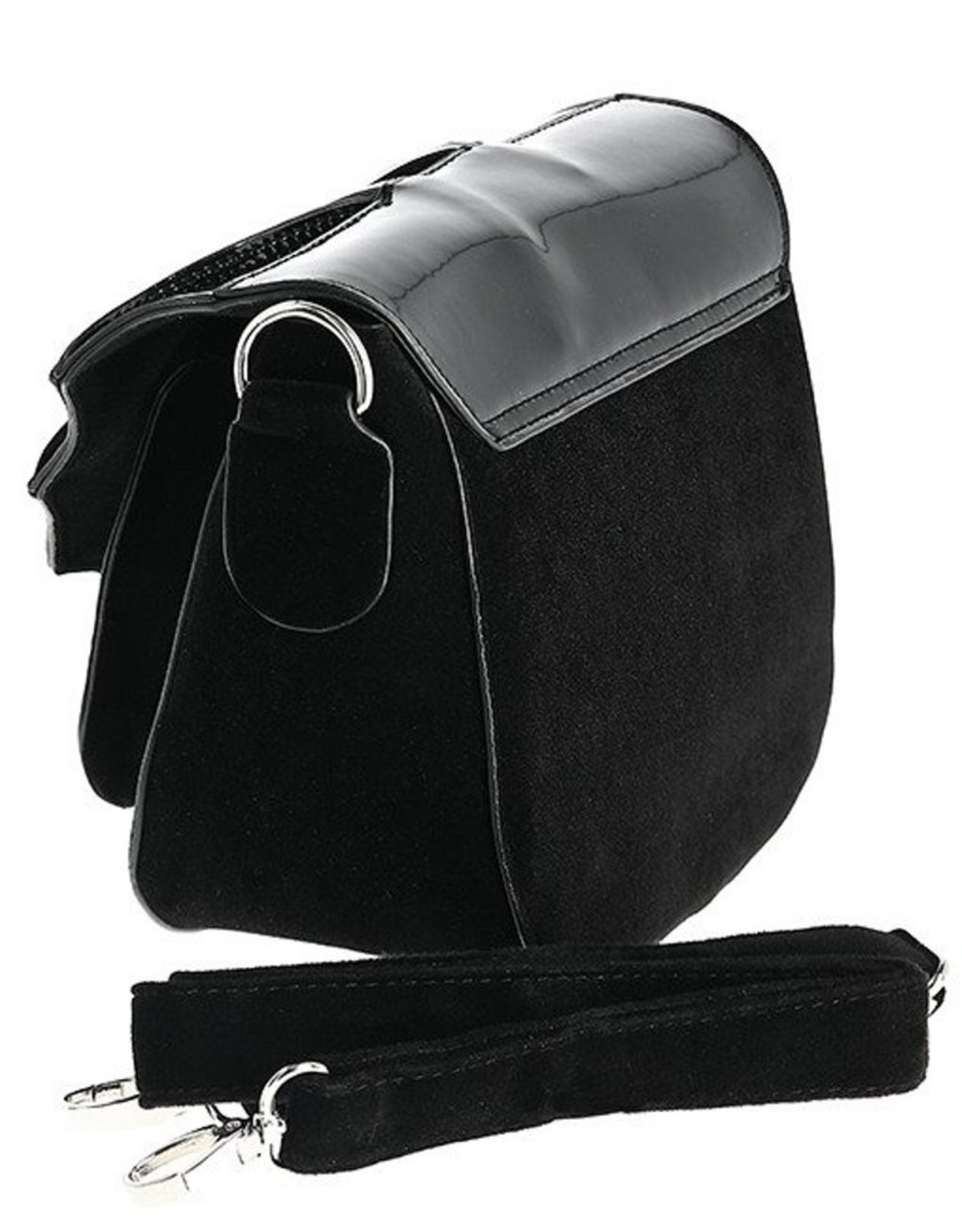 Restyle Gothic bags Steampunk bags - Night Creature Small Gothic Bat handbag with Pentagram