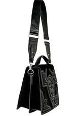 Restyle Gothic bags Steampunk bags -Amaris Purse Gothic handbag with Embroidery